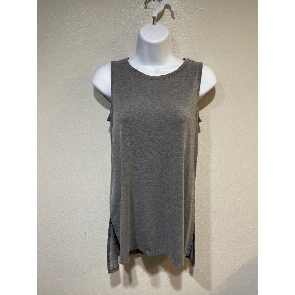 Athleta XXS High Low Side Split Tank Top
